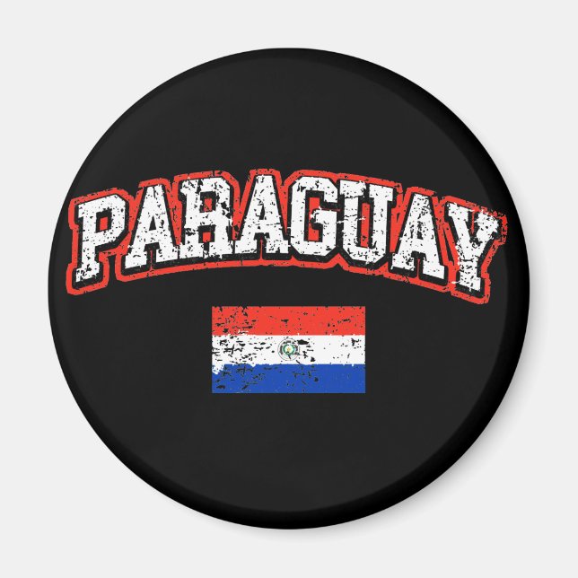 Imã Bandeira do Paraguai (Frente)