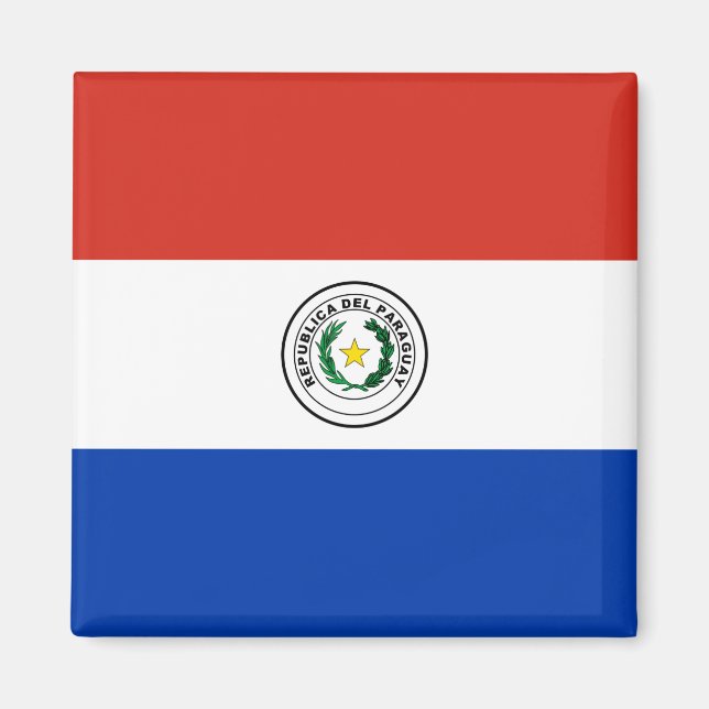 Imã Bandeira do Paraguai (Frente)
