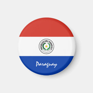 Imã Bandeira do Paraguai e América do Sul - fãs de v