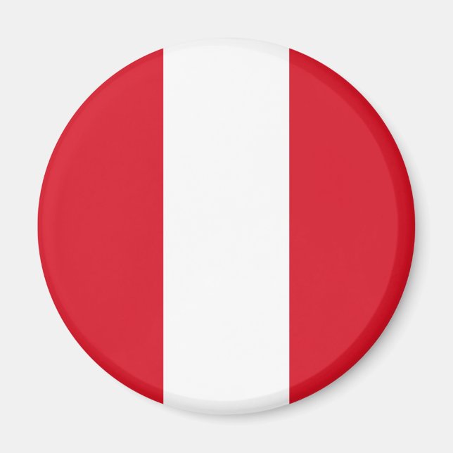 Imã Bandeira do Peru (Frente)