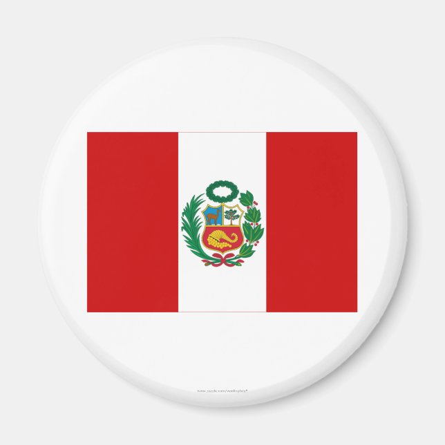 Imã Bandeira do Peru (Frente)