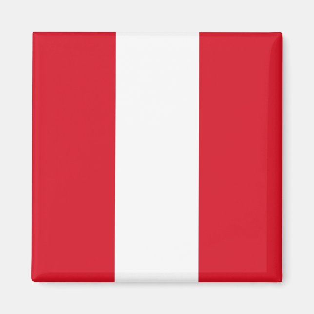 Imã Bandeira do Peru (Frente)