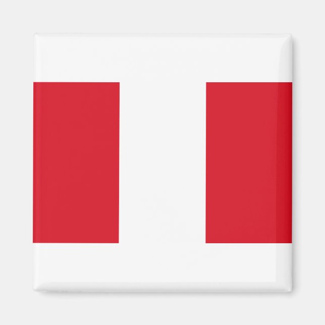 Imã Bandeira do Peru (Frente)