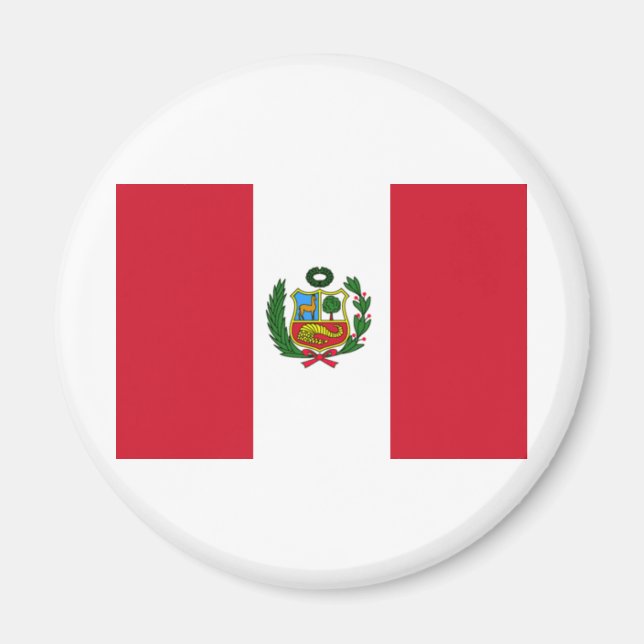Imã Bandeira do Peru (Frente)