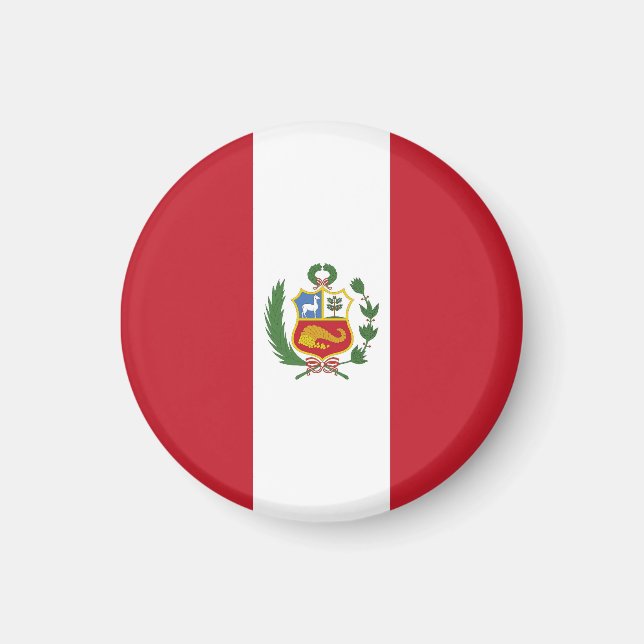 Imã Bandeira do Peru (Frente)