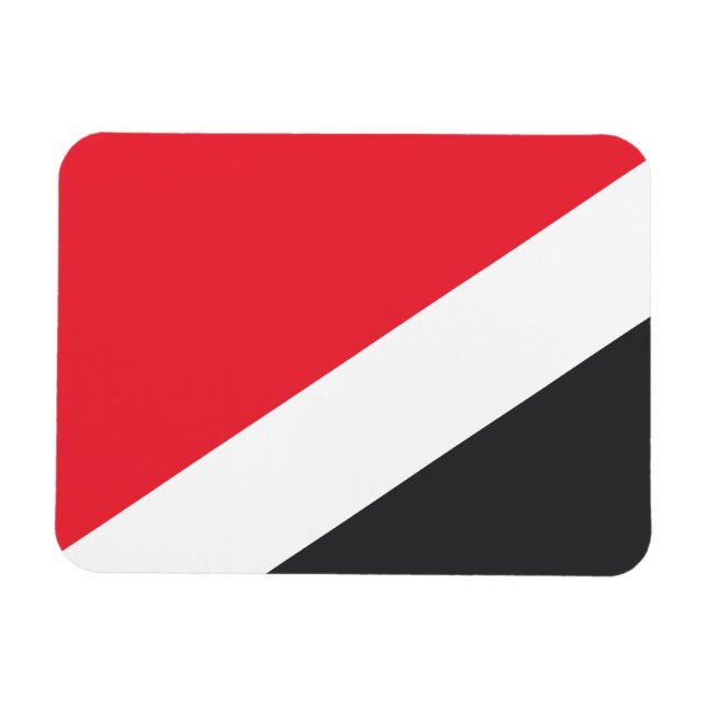 Ímã Bandeira do Principado de Sealand (Horizontal)