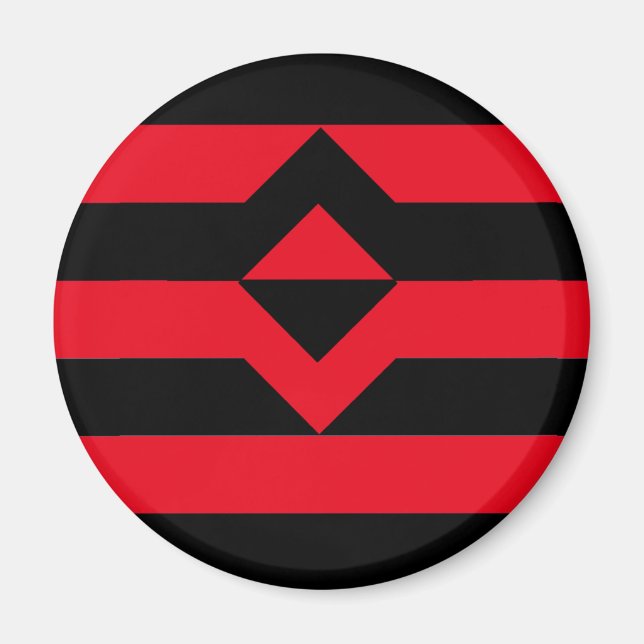 Imã Bandeira do Punho Orgulho (Frente)