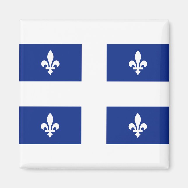 Imã Bandeira do Quebec (Frente)