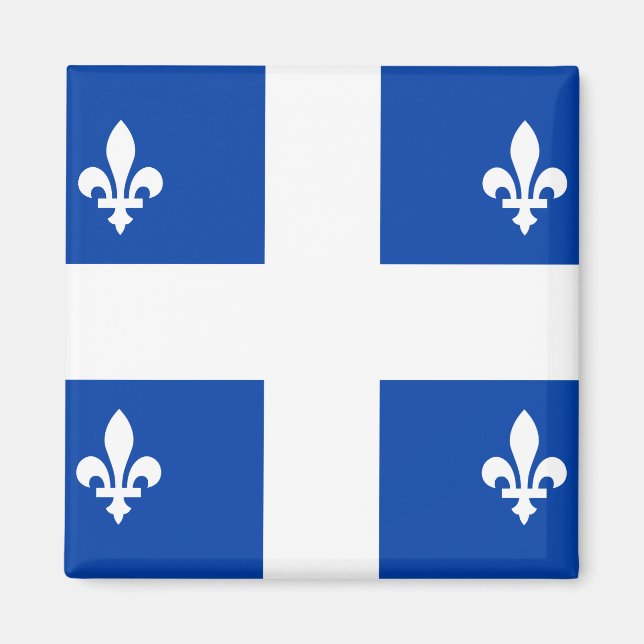 Imã Bandeira do Quebec (Frente)