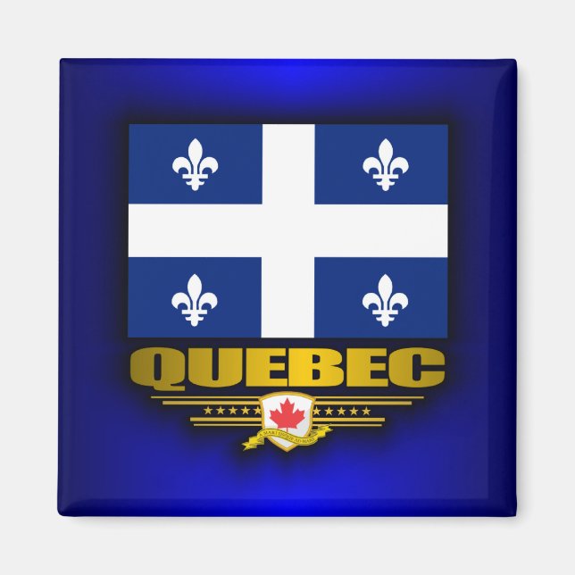 Imã Bandeira do Quebec (Frente)
