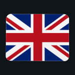 Ímã Bandeira do Reino Unido<br><div class="desc">A design de bandeira original parece que foi pintada! Comemore seus viagens do mundo, celebre sua herança ou mostre a todos o quanto você ama sua casa! Esta imagem está disponível em vários produtos. Veja todos os nossos outros designs em http://www.zazzle.com/zipperedflags Você tem algum pedido ou perguntas? Entre em contato...</div>