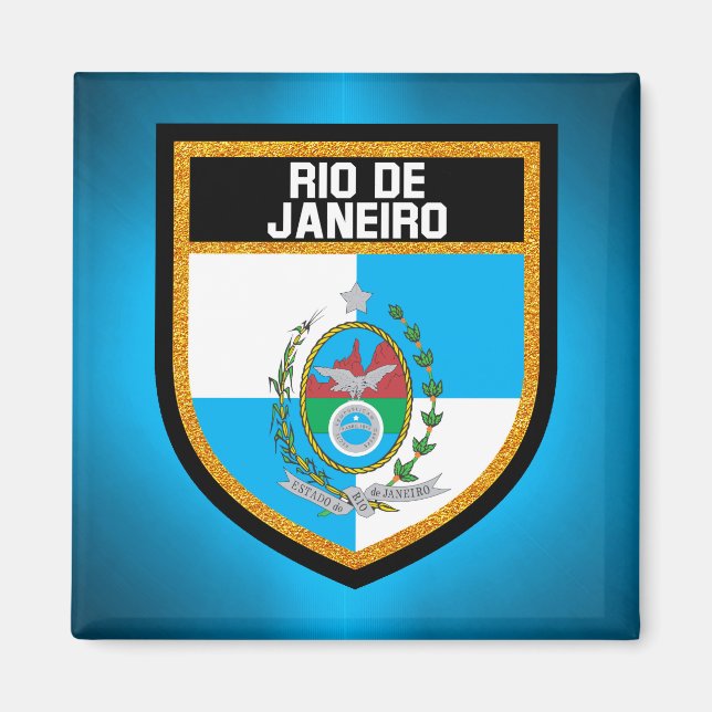 Imã Bandeira do Rio de Janeiro (Frente)