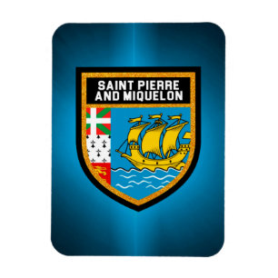 Ímã Bandeira Do santo Pierre E Miquelon