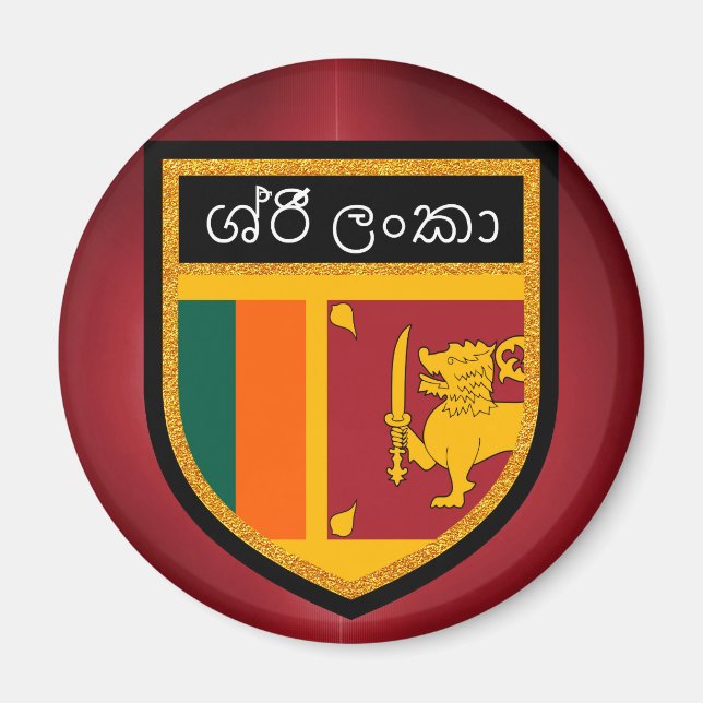 Imã Bandeira do Sri Lanka (Frente)