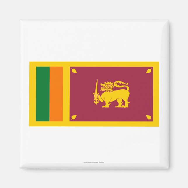 Imã Bandeira do Sri Lanka (Frente)