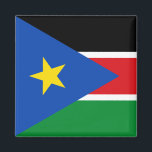 Imã Bandeira do Sudão do Sul (África)<br><div class="desc">Esta design apresenta a bandeira nacional do Sudão do Sul (oficialmente conhecida como República do Sudão do Sul), que é um país sem litoral na África Central Oriental. O Sudão do Sul faz fronteira com a Etiópia a leste, o Sudão a norte, a República Centro-Africana a oeste, a República Democrática...</div>