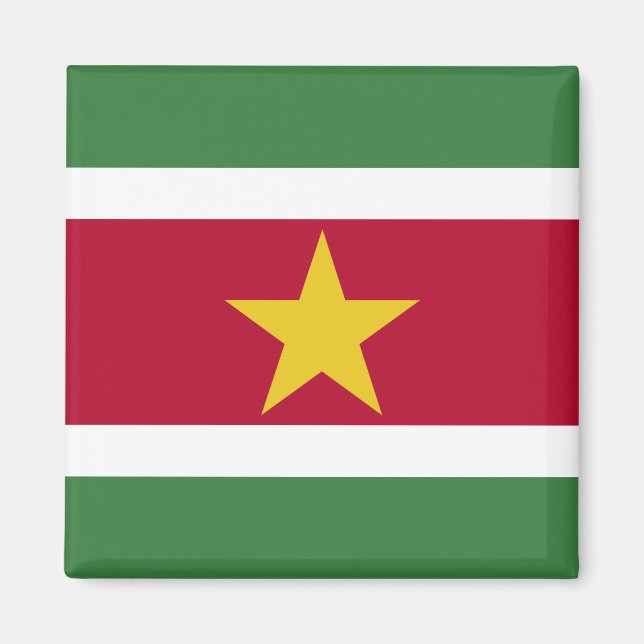 Imã Bandeira do Suriname (Frente)
