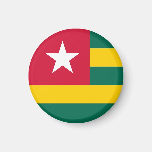 Imã bandeira do Togo (Frente)