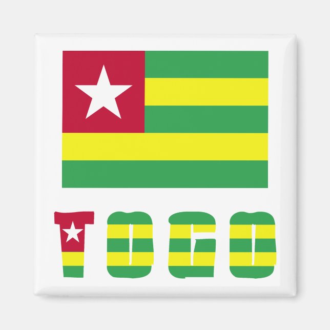 Imã Bandeira do Togo e da República Togolesa (Frente)