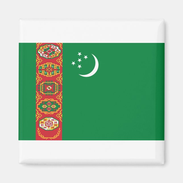 Imã Bandeira do Turquemenistão (Frente)