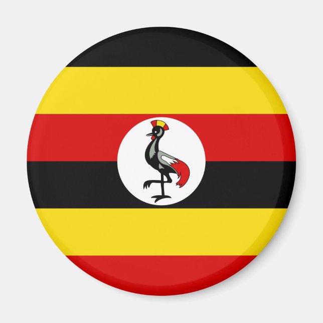 Imã Bandeira do Uganda (Frente)