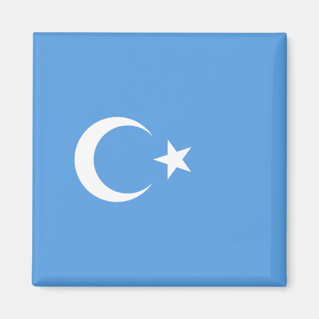 Imã Bandeira do Uigur do Turquestão Oriental (Uyghuris (Frente)