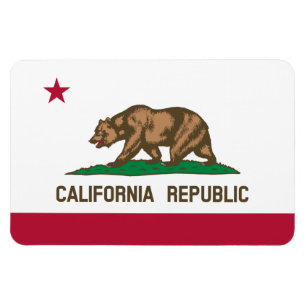 Ímã Bandeira do Urso da República da Califórnia: Calif