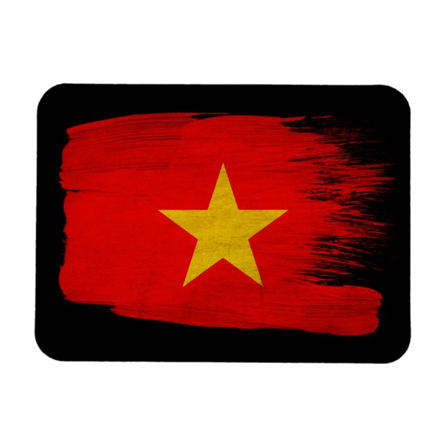 Ímã Bandeira do Vietnã (Horizontal)