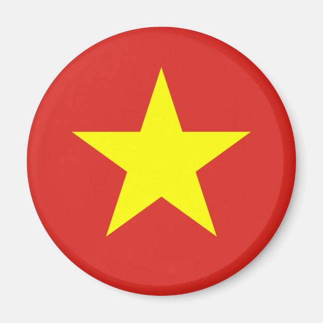 Imã bandeira do vietname (Frente)