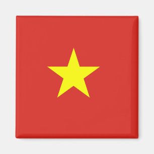Imã bandeira do Vietname