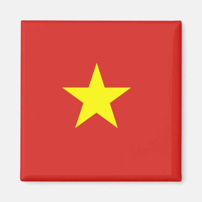 Imã bandeira do Vietname (Frente)