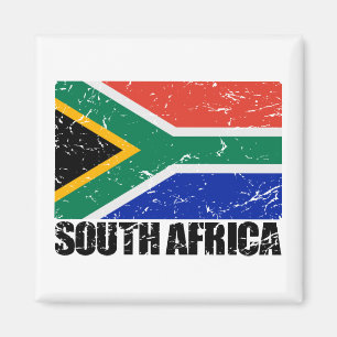 Imã Bandeira do vintage de África do Sul