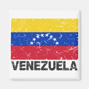 Imã Bandeira do vintage de Venezuela