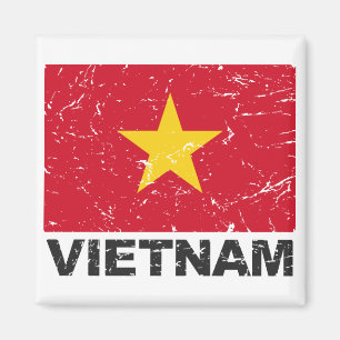 Imã Bandeira do vintage de Vietnam