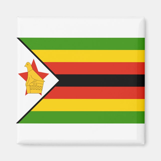 Imã Bandeira do Zimbabué (Frente)