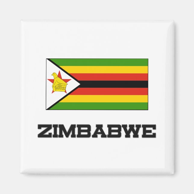 Imã Bandeira do Zimbabué (Frente)