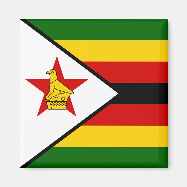 Imã Bandeira do Zimbabué (Frente)