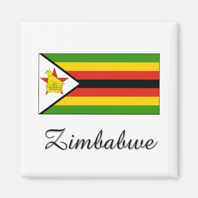 Imã Bandeira do Zimbabué (Frente)