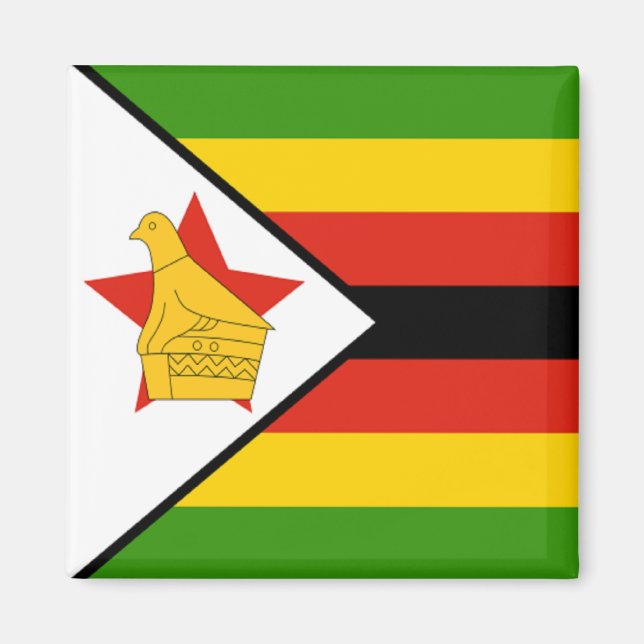 Imã Bandeira do Zimbabué (Frente)