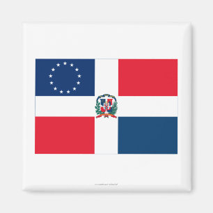 Imã Bandeira Dominiquense-Americana