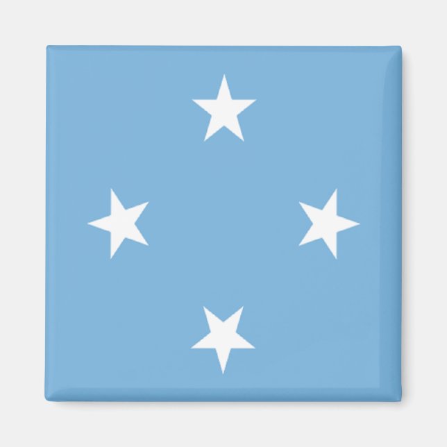Imã Bandeira dos Estados Federados da Micronésia (Frente)