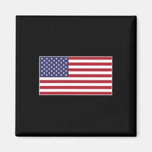 Imã Bandeira dos EUA Adesivo no Peito Star Spangled Ba