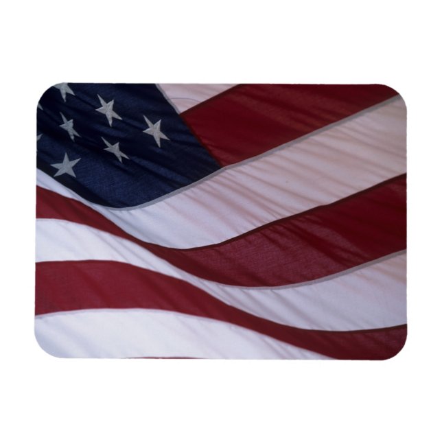 Ímã bandeira dos EUA, Carolina do Norte, EUA (Horizontal)