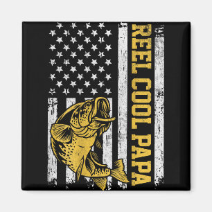 Imã Bandeira dos EUA Carretel Cool Papa Patriótico Des