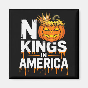 Imã Bandeira dos EUA Desgastada Funny No Kings Hallowe