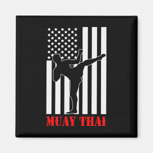 Imã Bandeira dos EUA Kickboxing Artes Marciais Lutador