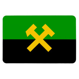 Ímã Bandeira dos Mineiros e dos Trabalhadores das Mina