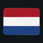 Ímã Bandeira dos Países Baixos<br><div class="desc">Bandeira patriótica dos Países Baixos.</div>