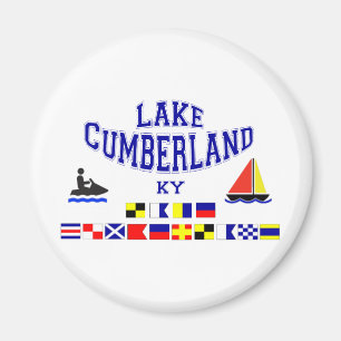 Imã Bandeira dos Sig de Cumberland KY do lago