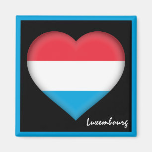 Imã Bandeira e Coração luxemburguesa, viagem luxembu